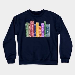 Shakespeare Bookshelf No.2 Crewneck Sweatshirt